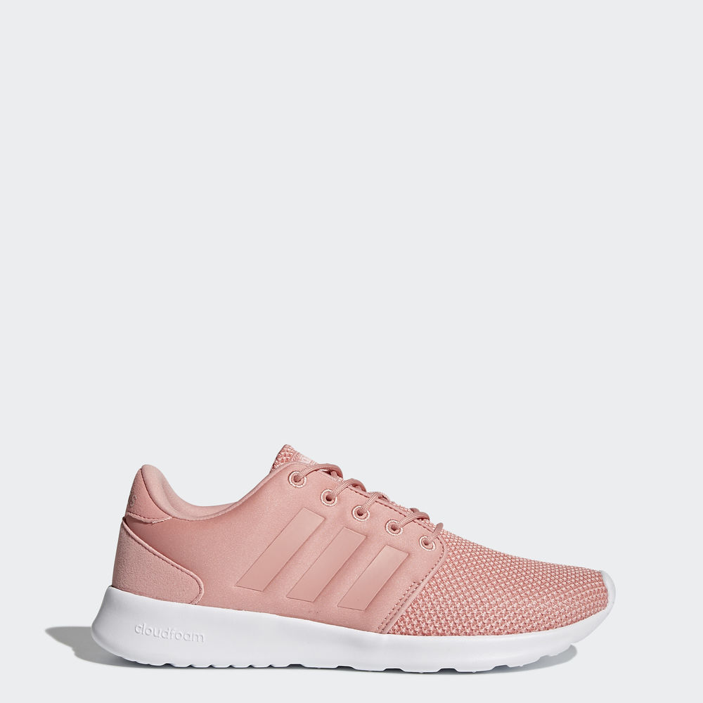 Adidas Cloudfoam Qt Racer - αθλητικα παπουτσια γυναικεια - Ροζ/Ροζ/Ροζ,Μέγεθος: EU 36 – 54 2/3 (631O